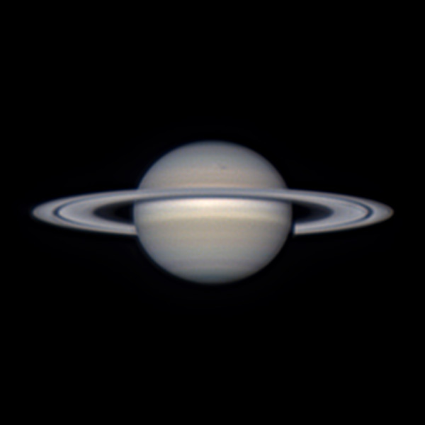 Saturn and Tethys 19.09.2026 - Astrophotography