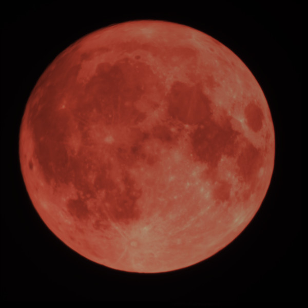 Strawberry Moon - Astrophotography