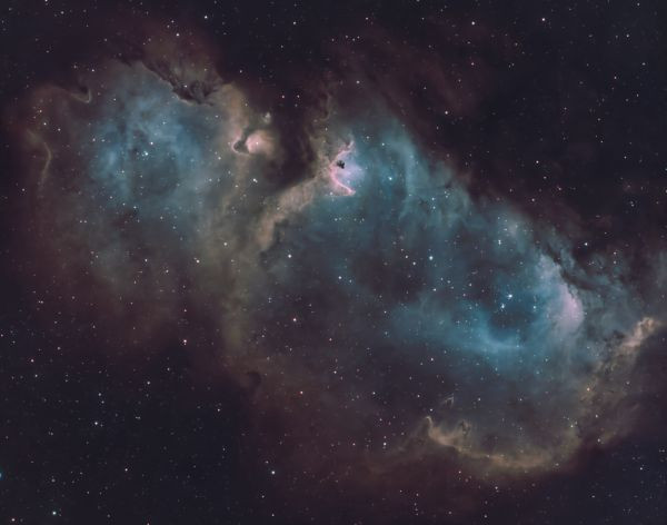 Sh2-199, IC1848 - Astrophotography