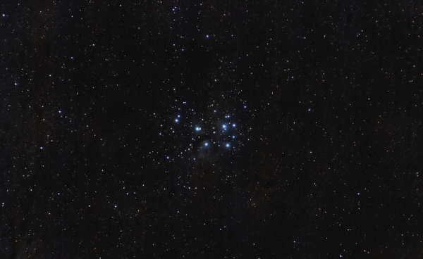 Плеяды. 10.03.2024 - астрофотография