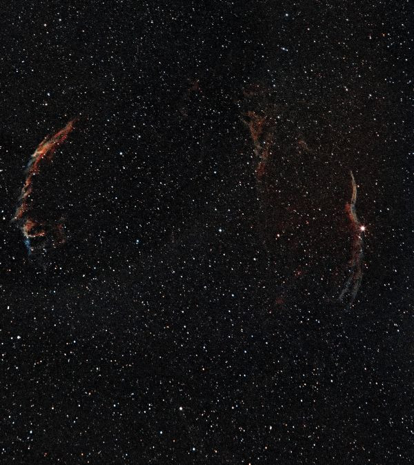 Veil Nebula NGC 6960, NGC 6992 - Astrophotography