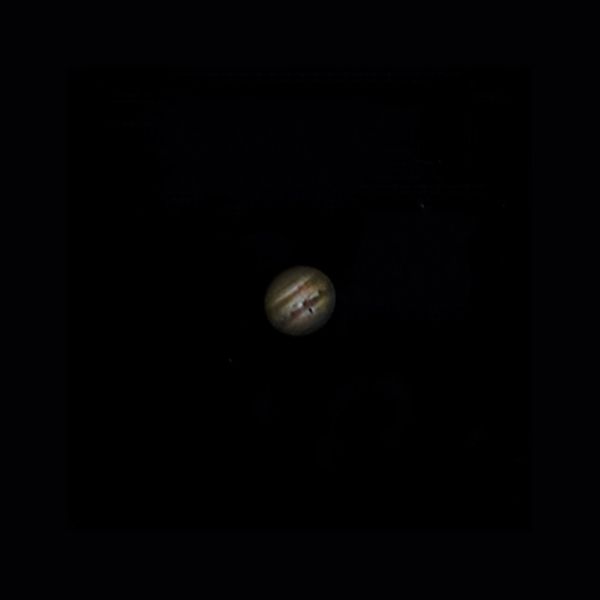 Юпитер и Ганимед (новая версия) - астрофотография
