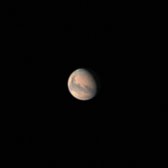 Марс 10.09.2022 01:40 МСК - астрофотография