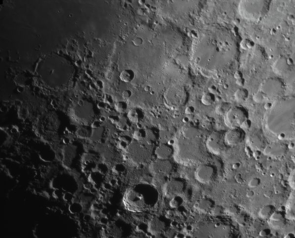 Луна 08.06.2022 Тихо, Деландр, Питат - астрофотография