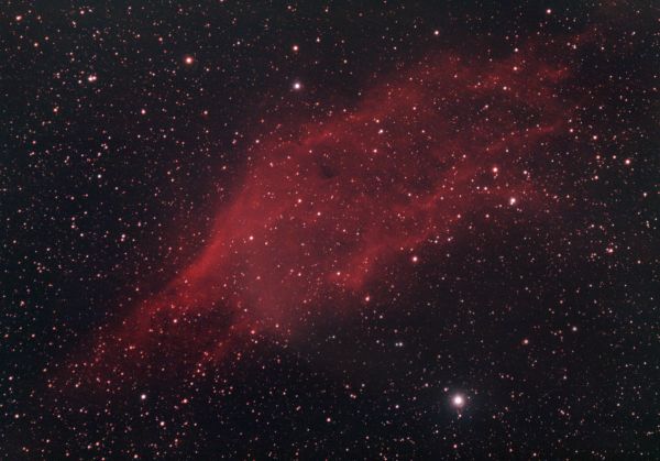 NGC 1499 California nebula - астрофотография