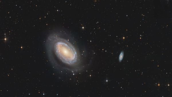 NGC 4725 and NGC 4712 - Astrophotography
