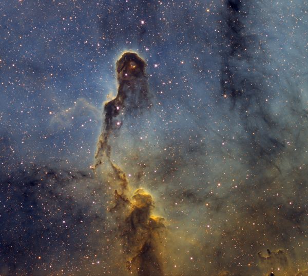 IC 1396 Trunk Nebula SHO - Astrophotography