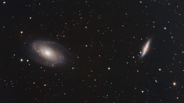 M81 и M82 - астрофотография