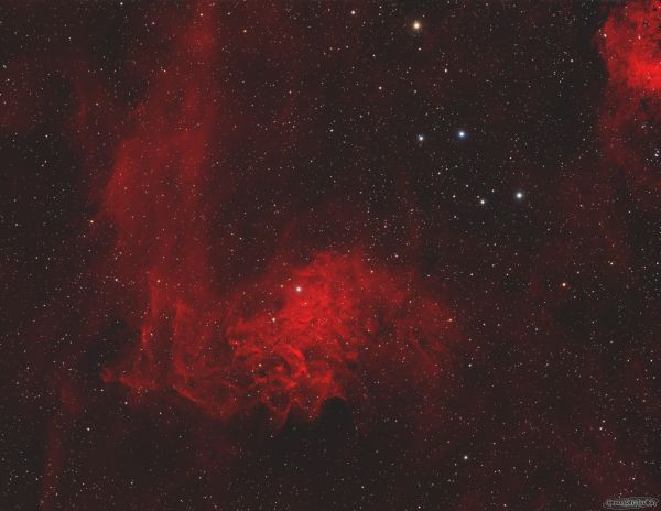 Flaming Star Nebula - Astrophotography