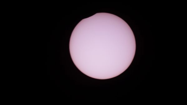 Солнечное затмение 11.08.2018 - астрофотография