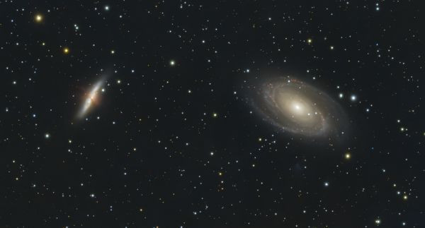 M81 and M82 Bode's Galaxy and the Cigar Galaxy - Astrophotography
