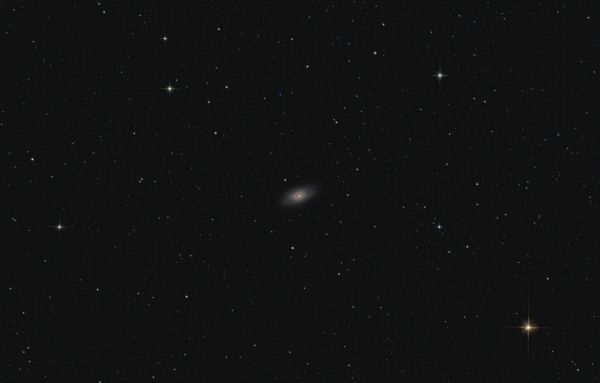 Black Eye Galaxy - M64 - астрофотография