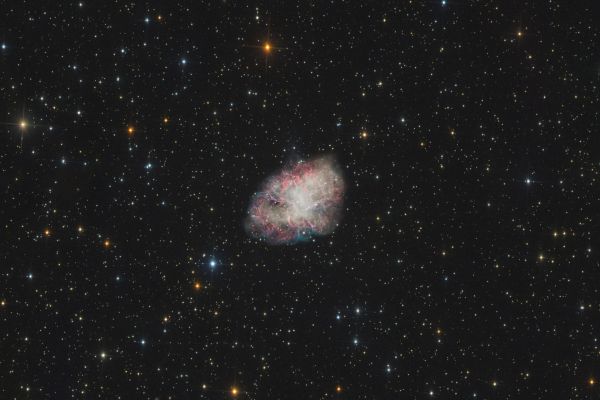 M1 Crab nebula - астрофотография