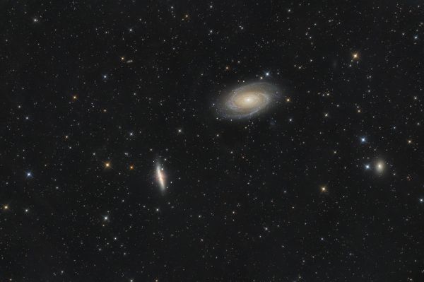 Галактики Боде и Сигара (M81 & M82) - астрофотография