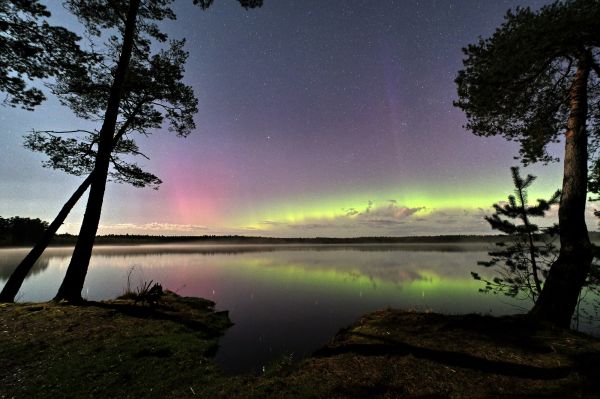 Aurora polar lights 04.2024 - астрофотография
