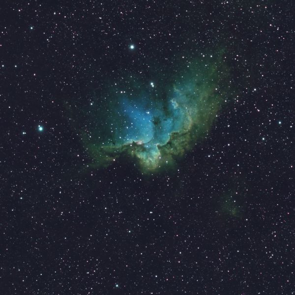 Wizard Nebula (NGC 7380) — SHO palette - Astrophotography