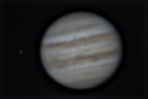 Jupiter and Europa, 8.20.2020 - астрофотография