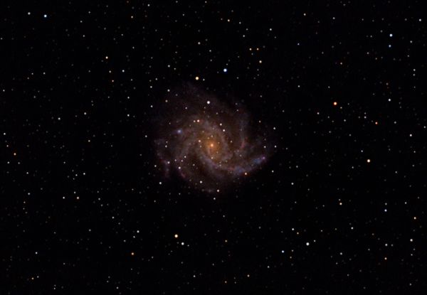 Галактика Фейерверк, NGC 6946 - астрофотография