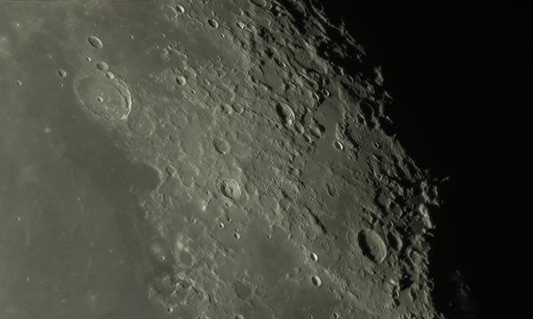 Posidonius and vicinity - Astrophotography