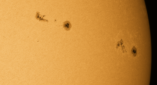 Солнце 1 июня 2023 - астрофотография