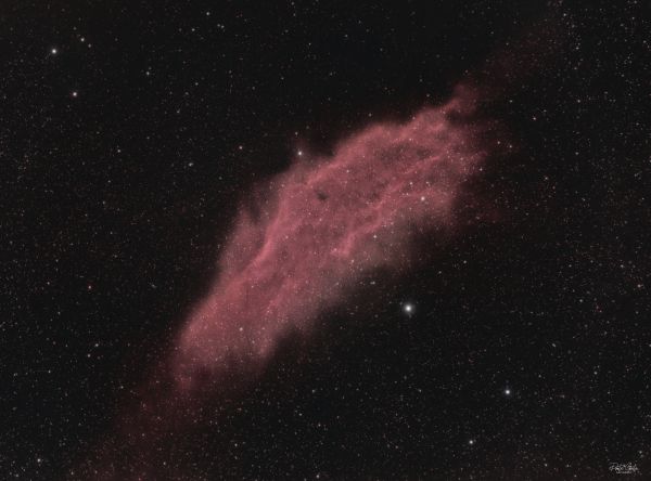 NGC1499 California nebula - астрофотография