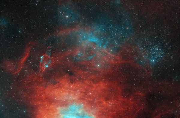 Kazarian-Parsamian 8 and M52 - Astrophotography