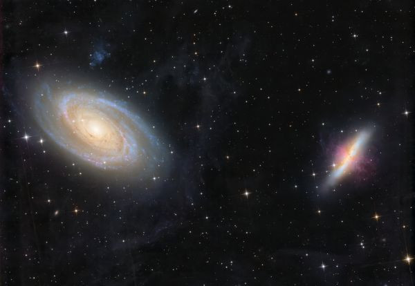 Duet of Bode's Galaxy (M81) & The Cigar Galaxy (M82) - Astrophotography
