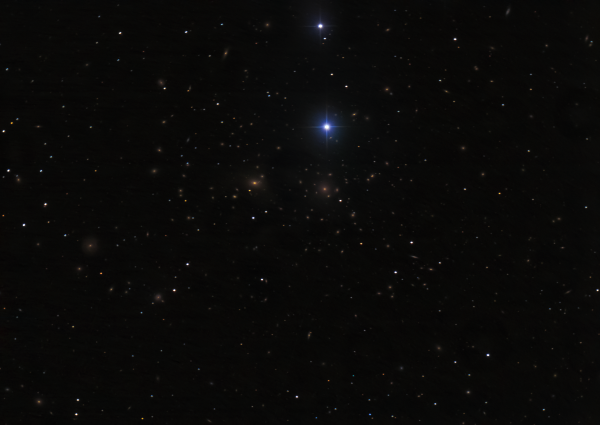 Abell 1656. (Coma Cluster) Скопление Волос Вероники - астрофотография