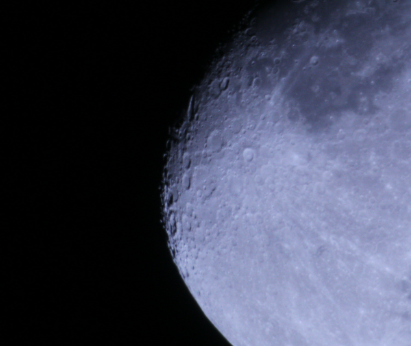 Луна (Кратер Тихо, Море Облаков) - астрофотография