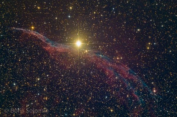 NGC6960 Veil Nebula - астрофотография