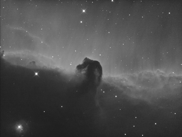 IC 434 in Ha. Туманность "Конская Голова" - астрофотография