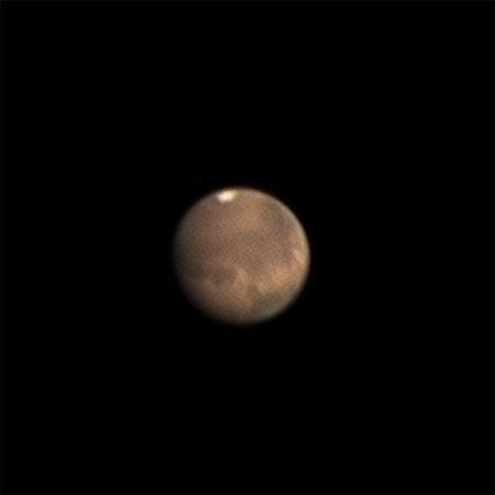 Марс 14.09.2020 - астрофотография