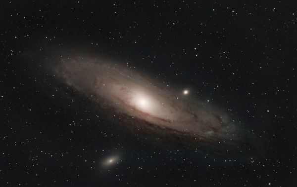 Galaxy in Andromeda m 31 second approach - Astrophotography