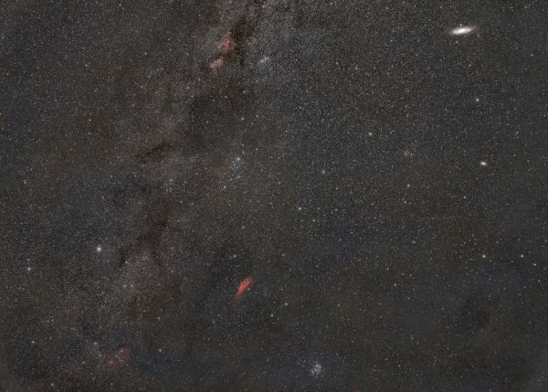 Three galaxies - Astrophotography