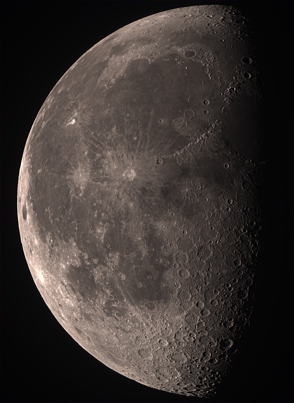 Луна от 09.07.2023 - астрофотография