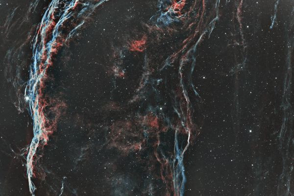 La Danza dei Filamenti: Il Complesso della Nebulosa Velo (Cygnus Loop) - Astrophotography