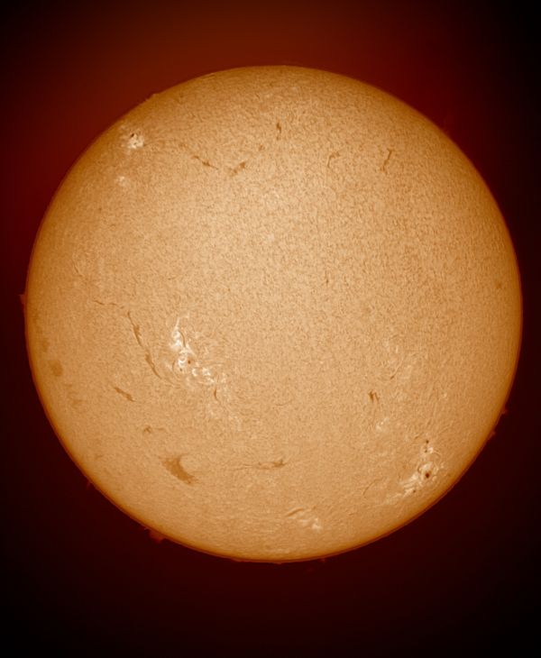 The Sun 24-05-02 colorized - астрофотография