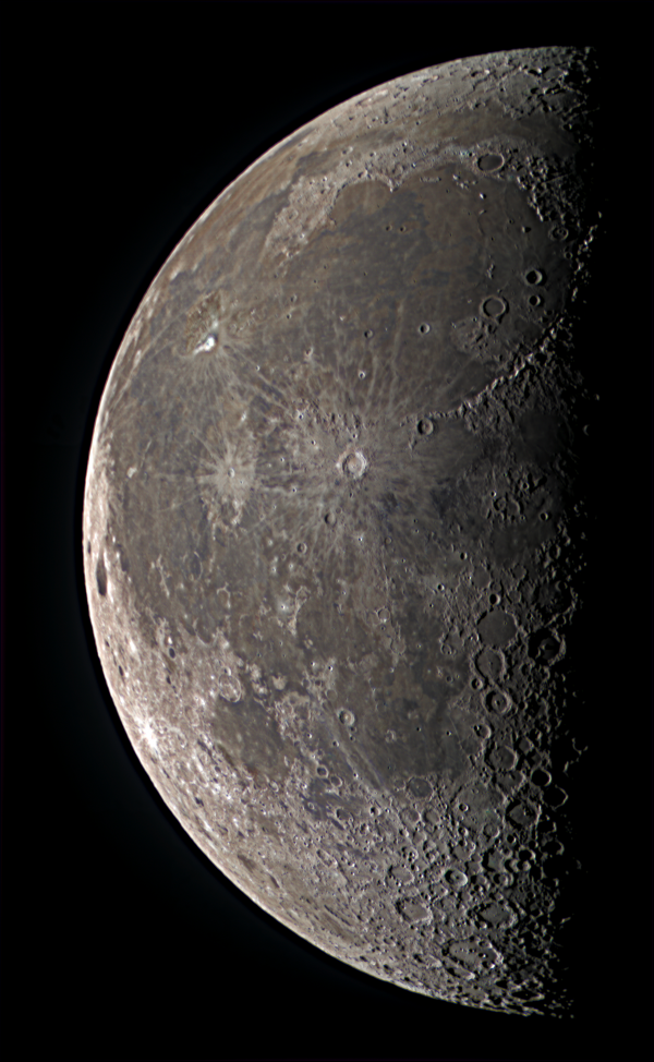 Луна от 10.07.2023 - астрофотография