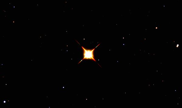Звезда Бетельгейзе - астрофотография