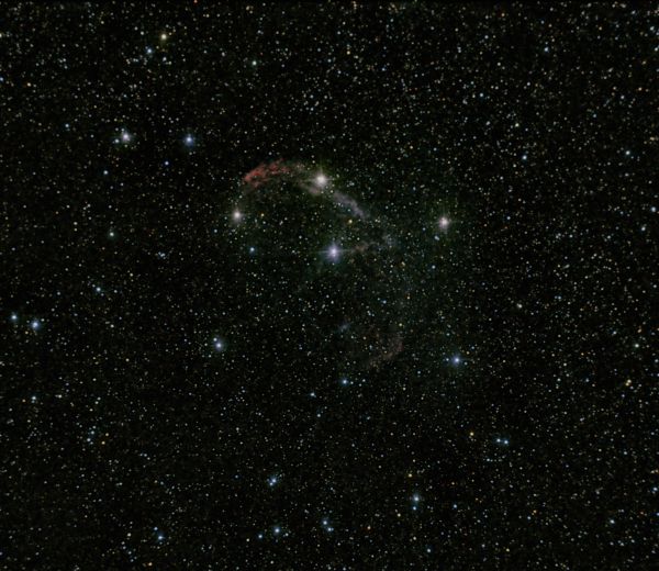 NGC 6888 - Туманность Полумесяц - астрофотография