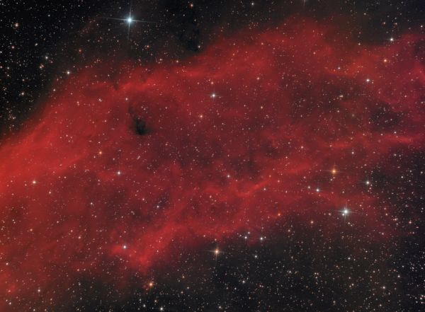 Калифорния или NGC 1499 - астрофотография