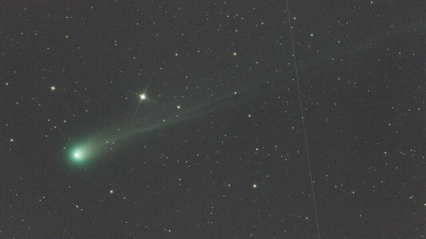C/2025 A6 (Lemmon) animation 04.10.2025 - Astrophotography