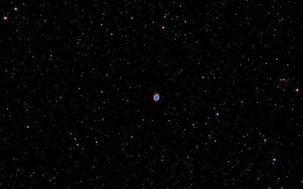 M57 - туманность "Кольцо" - астрофотография