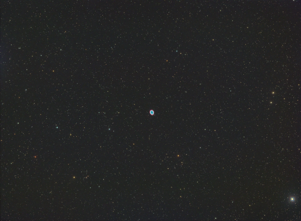 M57 Лира - астрофотография