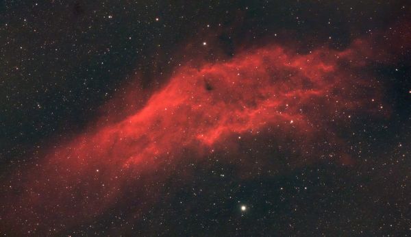 NGC 1499 Калифорния - астрофотография