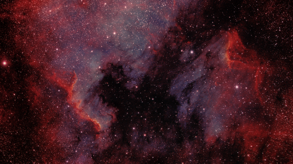 NGC7000 Северная Америка и IC5070 Пеликан - астрофотография