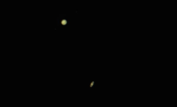Jupiter and Saturn - Astrophotography