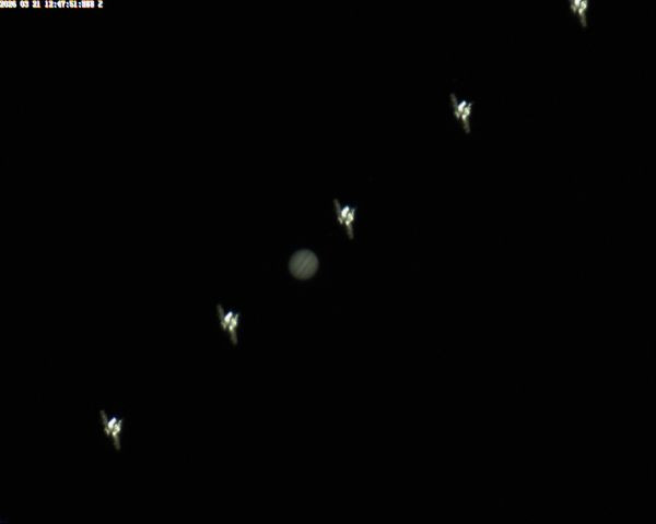 Jupiter and the ISS - Astrophotography