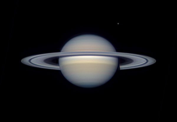 Saturn, Rhea. 06.09.2026. - Astrophotography