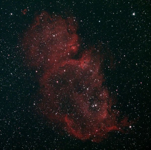 Soul nebula - астрофотография